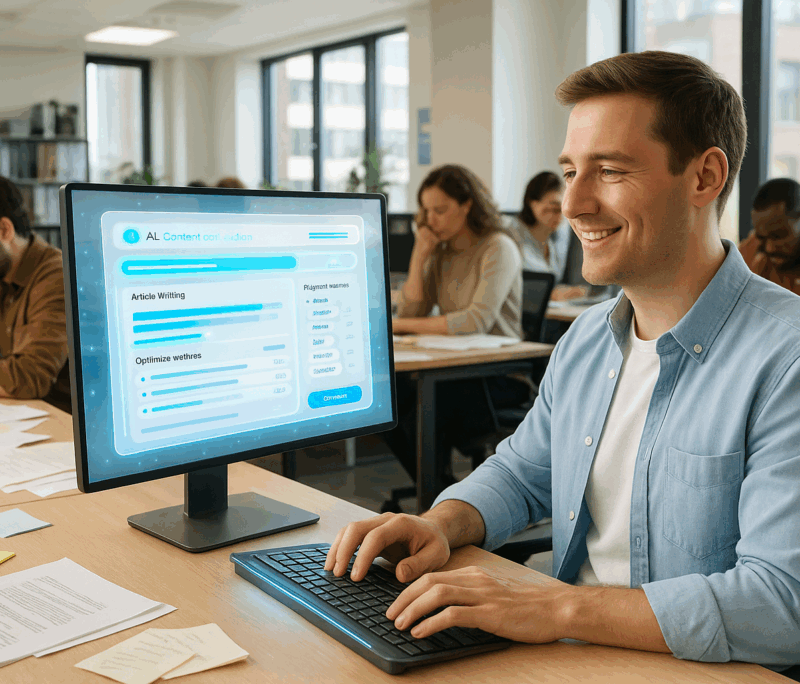 L’Intelligence artificielle au service de l’écriture web